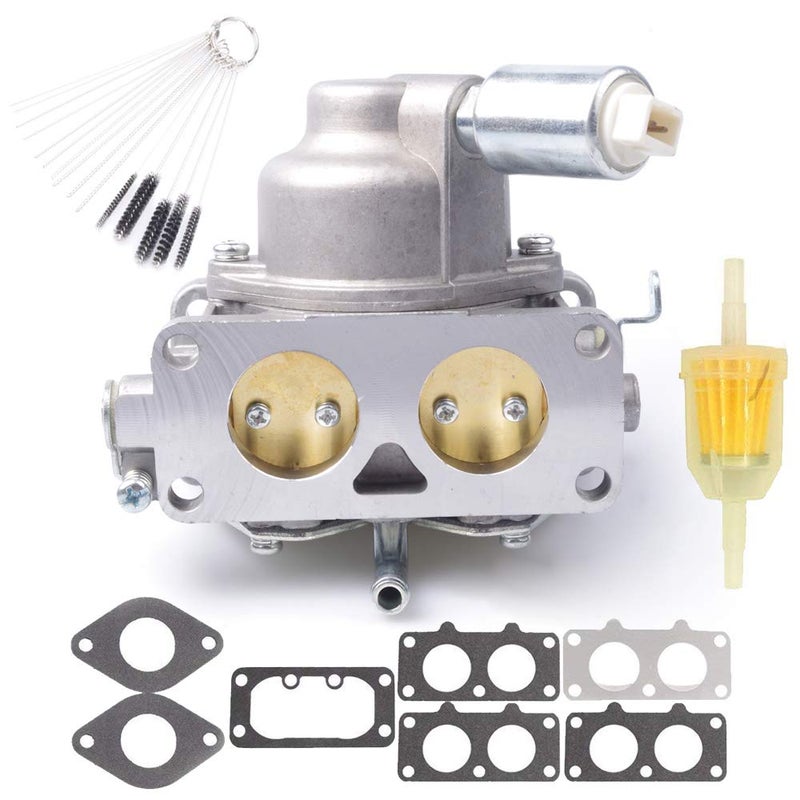 Dosens Carburetor Carb Compatible for Briggs & Stratton 791230 799230 699709 499804 V-Twin 20hp 21hp 23hp 24hp 25hp Manual Choke with Gasket & Carbon Dirt Jet Cleaner Tool Kit - Image 1